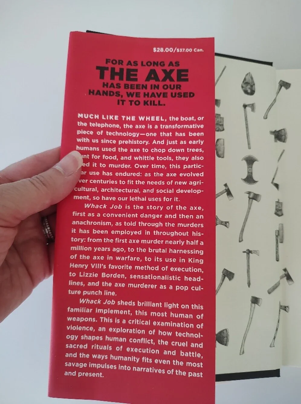 Whack Job: A History of Axe Murder By Rachel McCarthy James Nonfiction